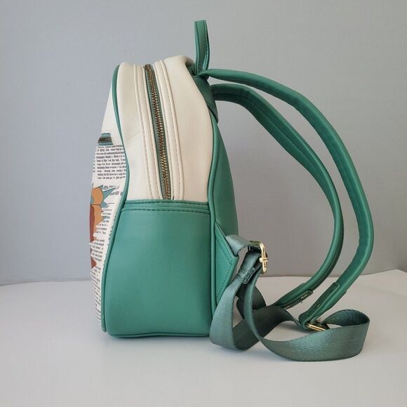 Loungefly Disneys Lady and The Tramp Newspaper Faux Leather Small Backpack - Picture 6 of 15